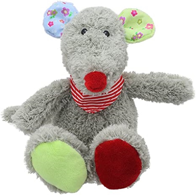 Jucarie de plus The Puppet Company Wilberry Snuggles - Soricel, 25 cm
