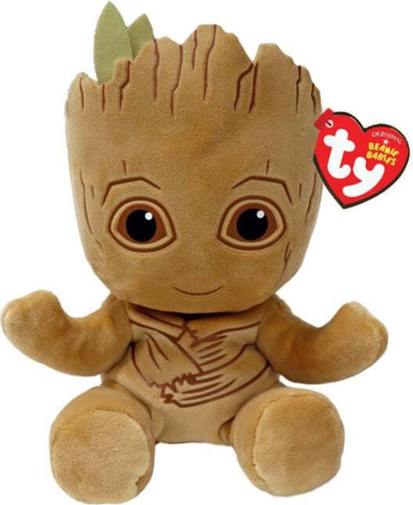 Jucărie de pluș  TY Toys Beanie Babies Soft - Groot, 15 cm