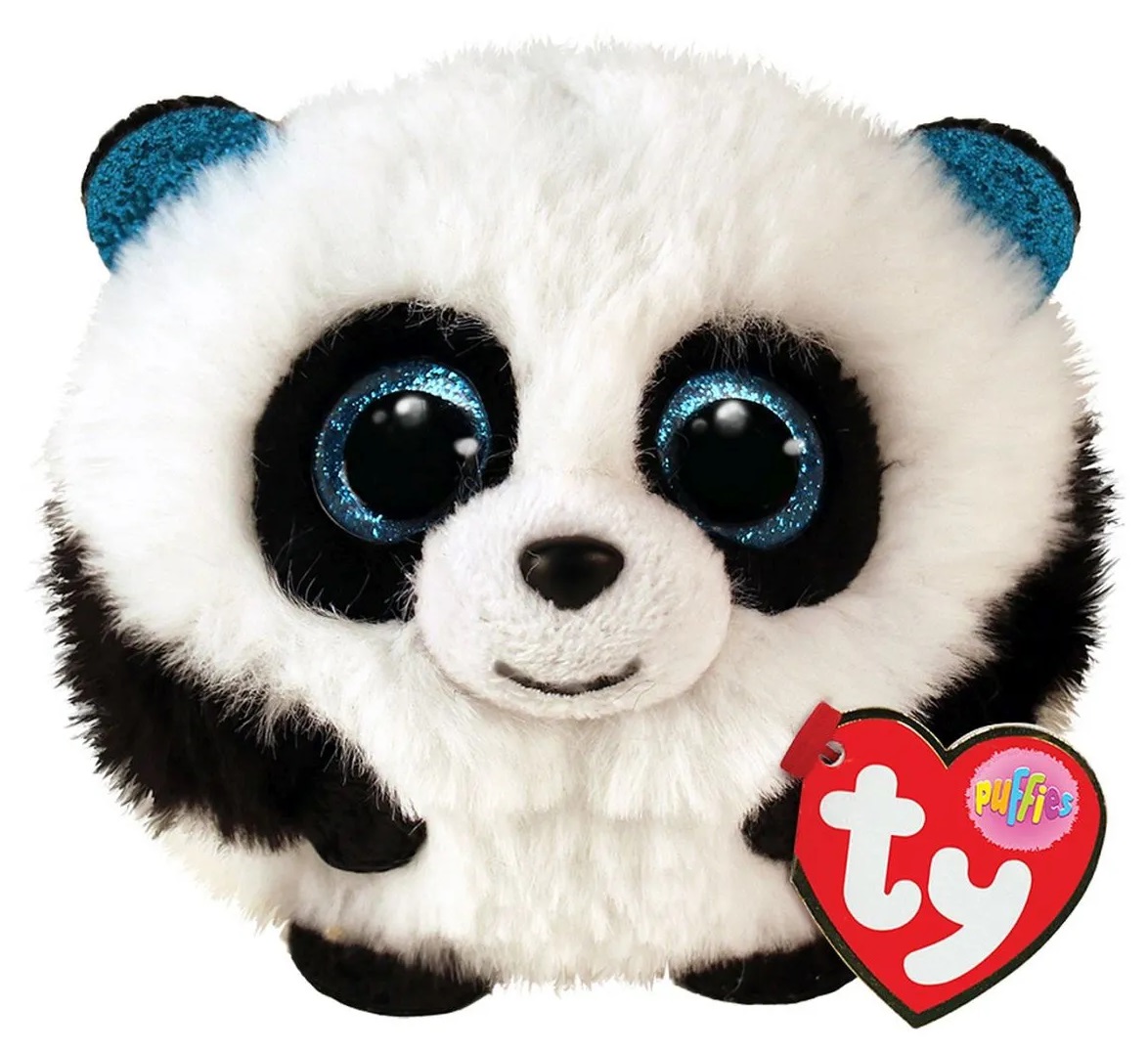 Jucărie de pluș  Ty Toys Beanie Balls - Panda Bamboo, 8 cm