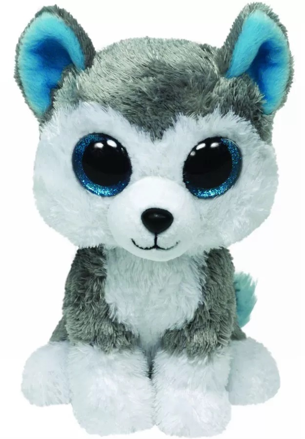 Jucărie de pluș TY Toys Beanie Boos - Husky Slush, 24 cm
