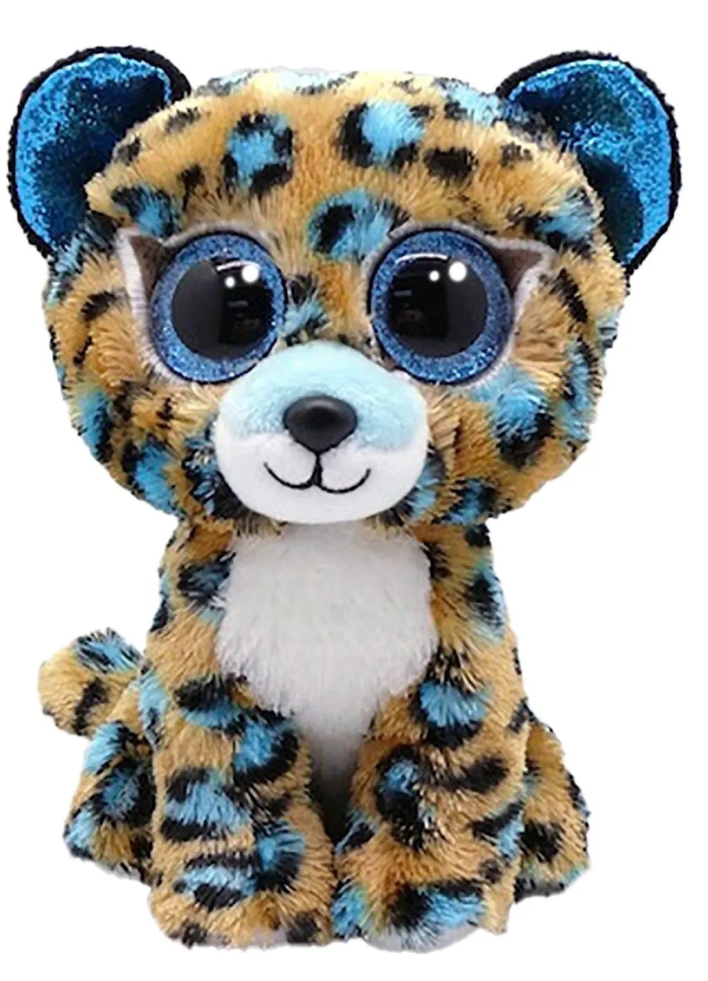 Jucărie de pluș  TY Toys Beanie Boos - LeopardCobalt, 15 cm