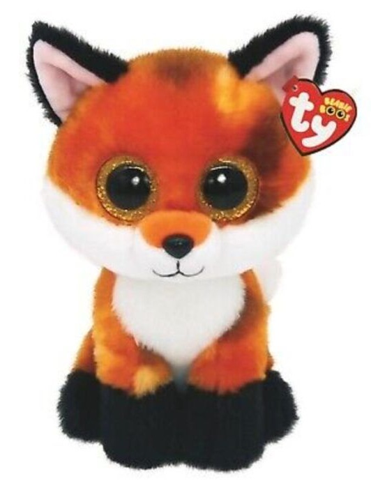 Jucărie de pluș  TY Toys Beanie Boos - Vulpe de pajiște, 24 cm