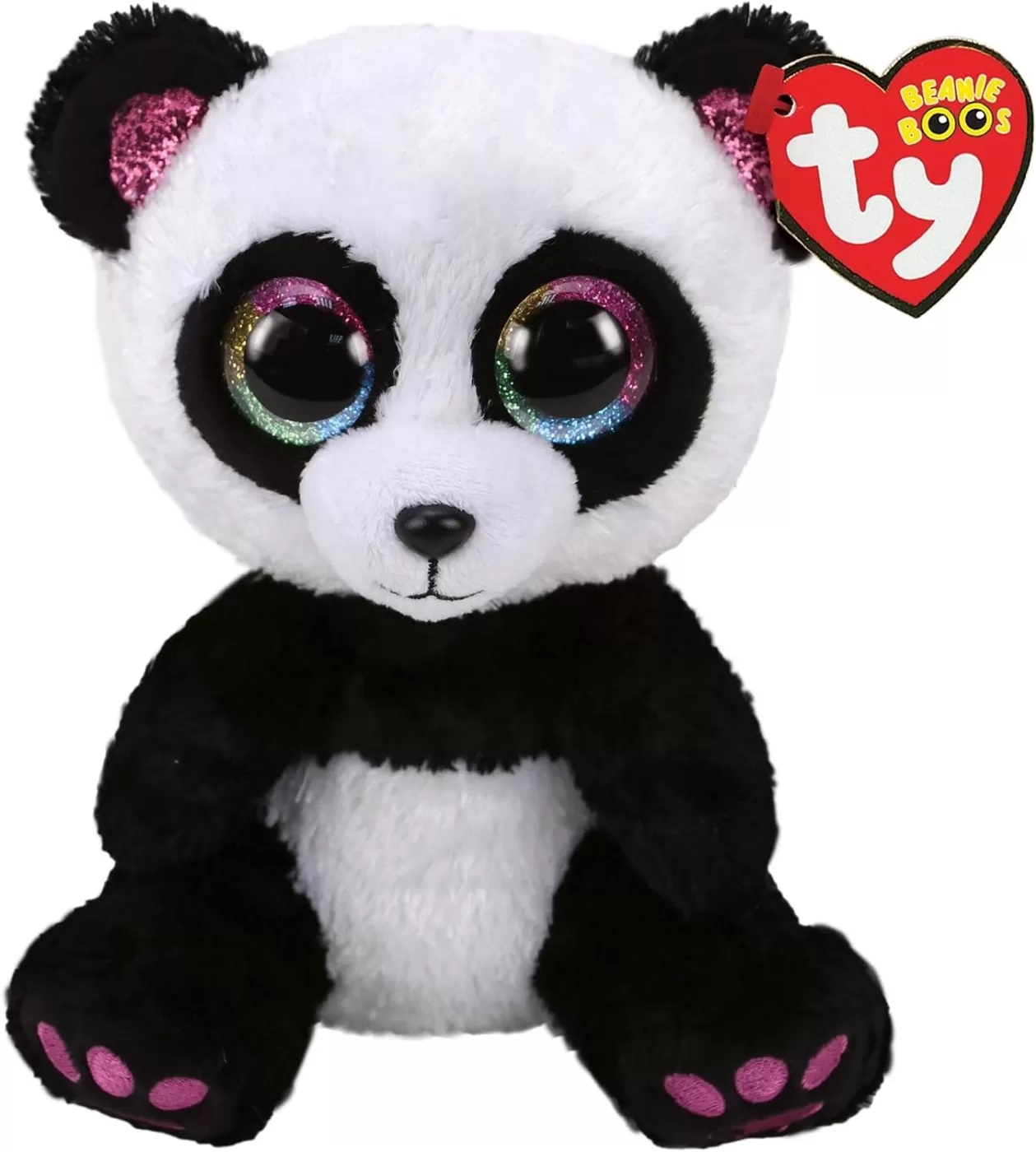 Jucărie de pluș  TY Toys Beanie Boos - Panda Paris, 24 cm