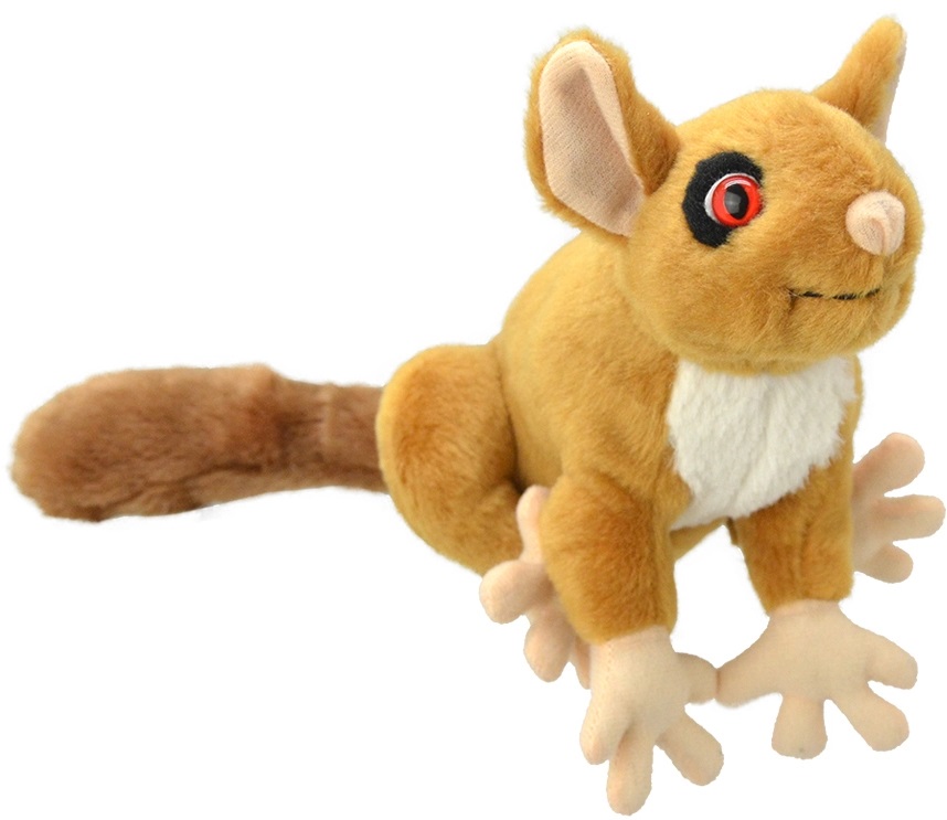 Jucărie de pluș Wild Planet - Pui de bufniță, 42 cm