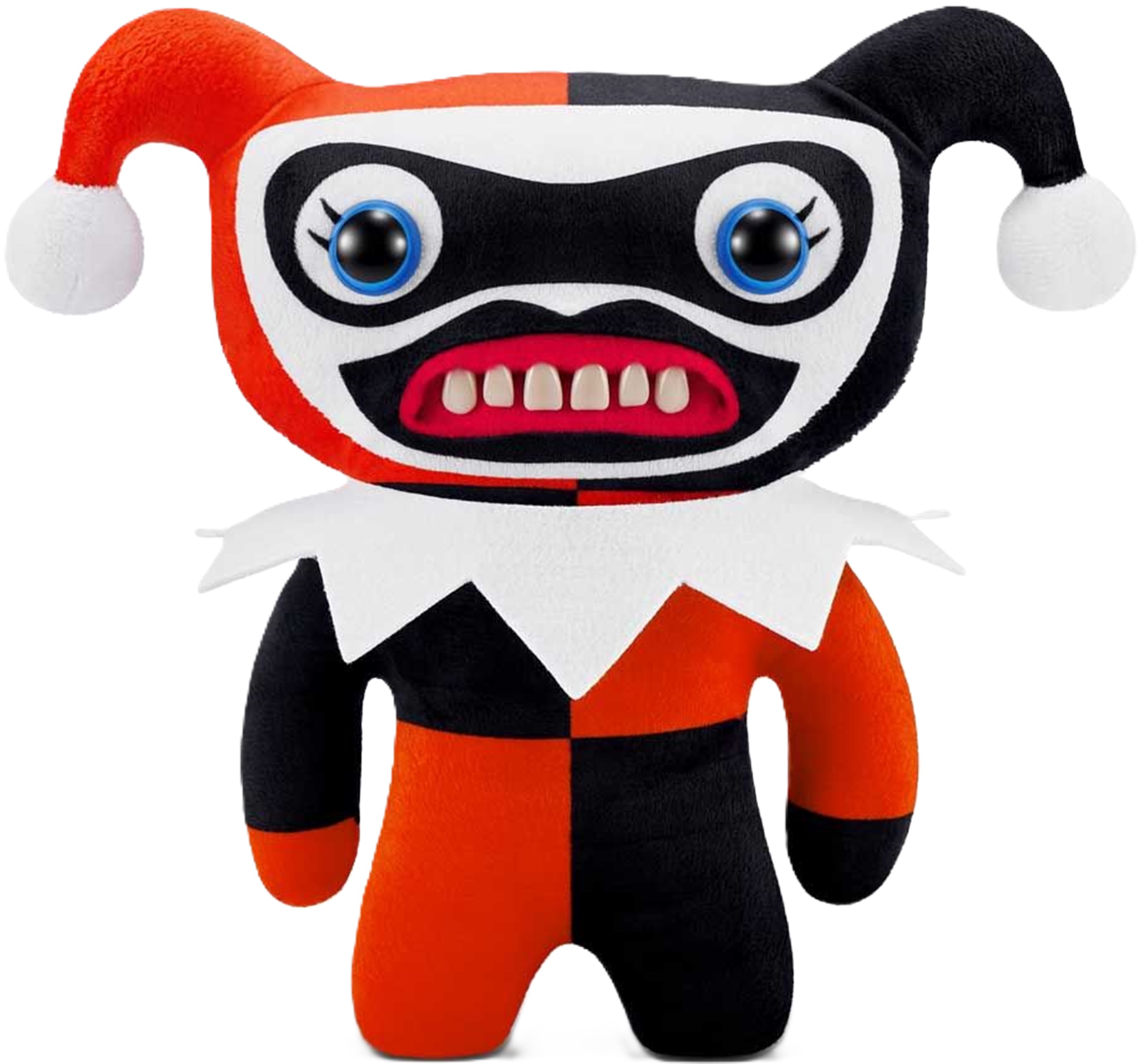 DC x ZURU FUGGLER フィギュアセット Jucărie de pluș Zuru DC - Fuggler, monstru cu dinți, Harley Quinn