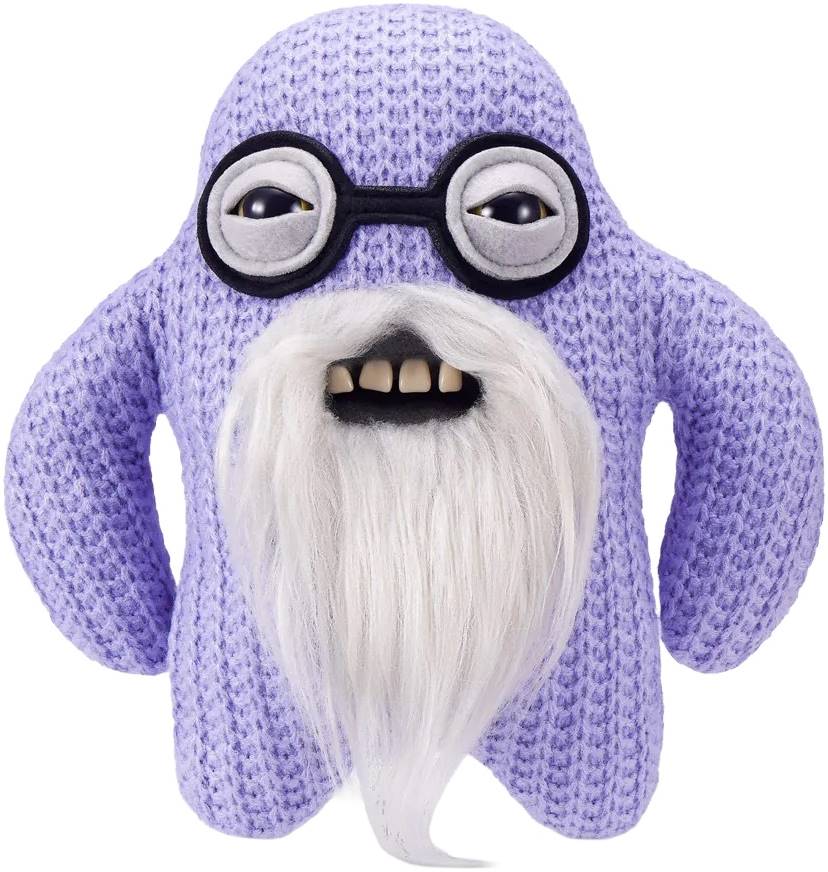 Jucărie de pluș Zuru Fuggler - Monstru cu dinți Old Fogies, Mr Needles