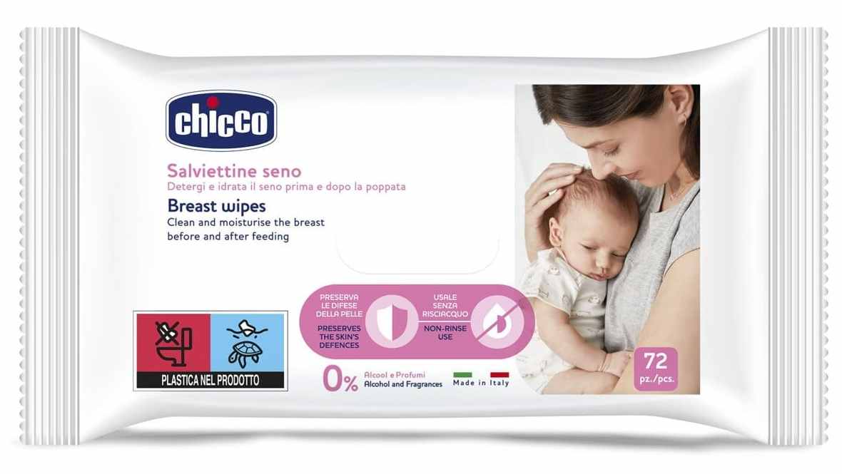 Servetele umede pentru sani Chicco, 72 buc.