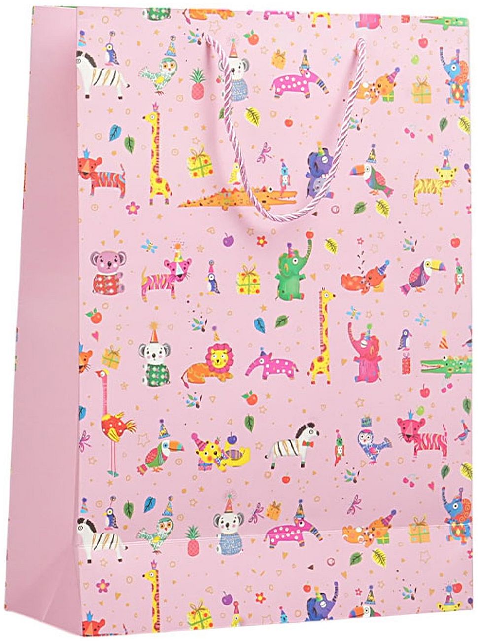 Pungă de cadou Pentru copii - 31 х 42 х 12 cm, roz