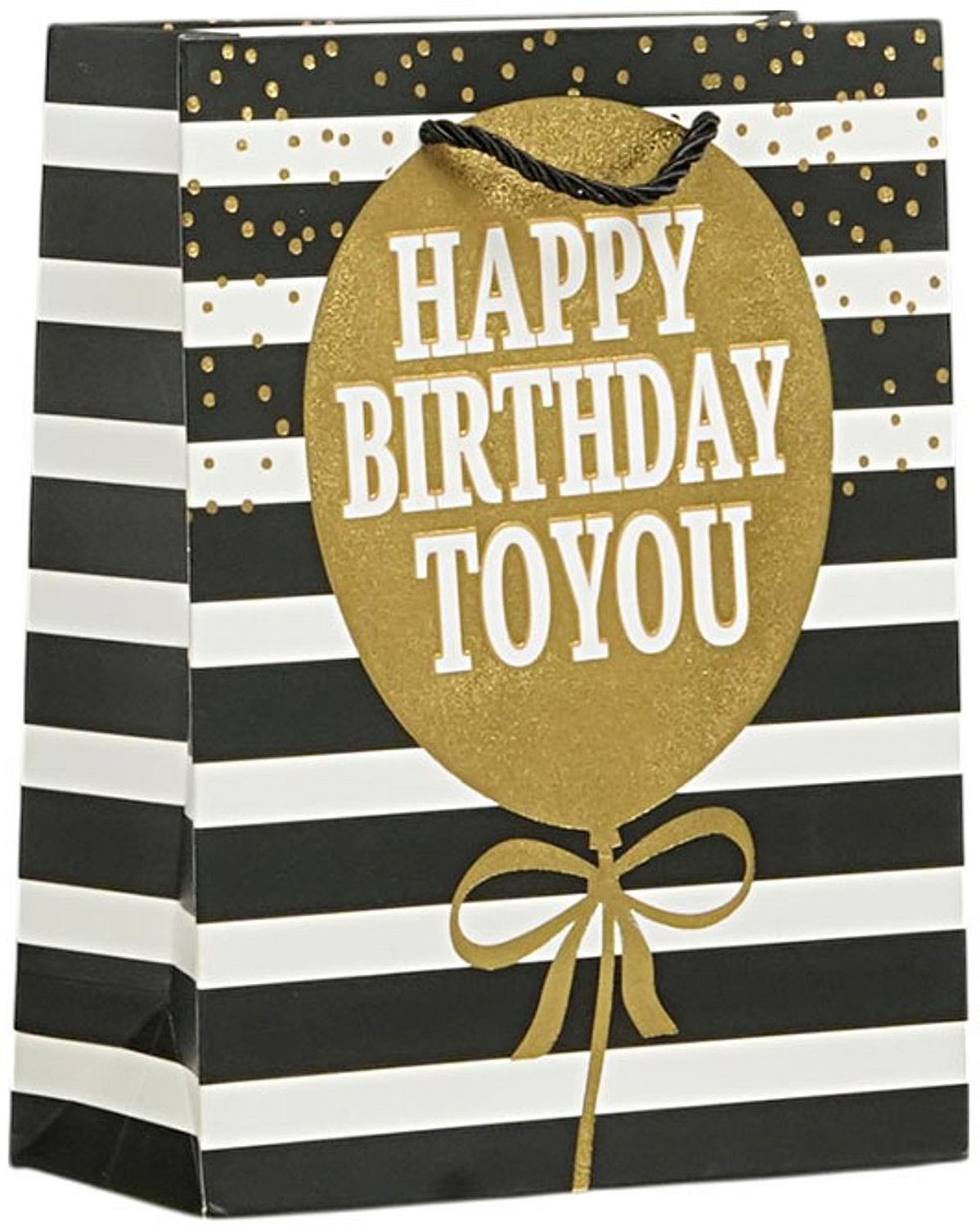 Pungă cadou Happy Birthday - Balon, 18 х 23 х 8 cm