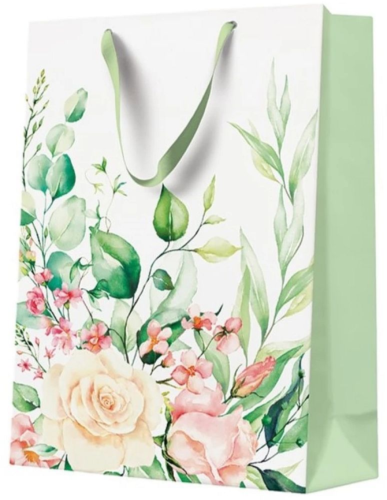 Punguță cadou PAW - Floral Moments, 30 x 41 x 12 cm