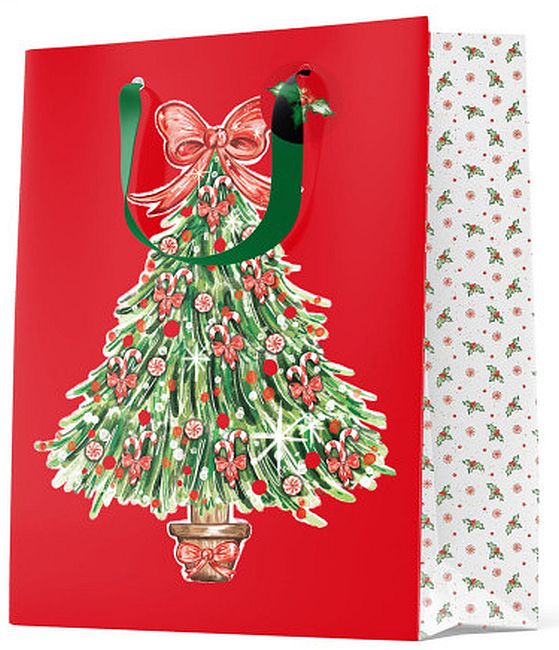 Pungă cadou S. Cool - Christmas Tree, XL