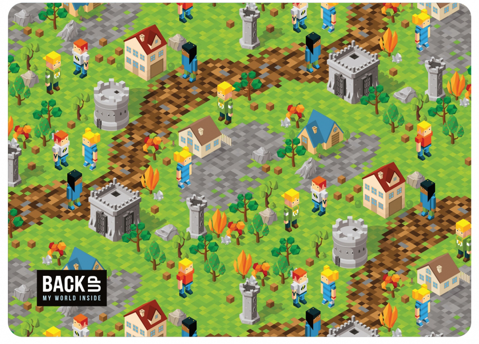 Pad de birou BackUp Game Level - Laminat