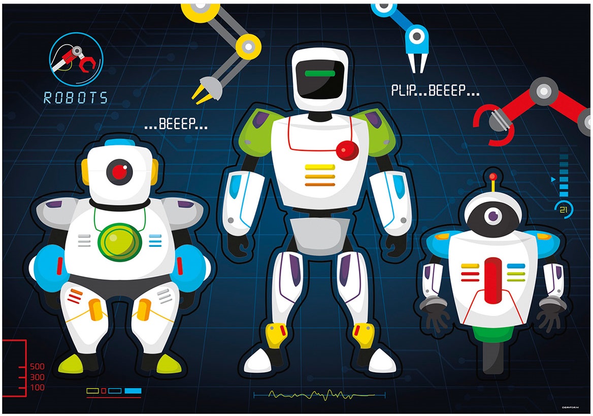 Protectie birou Derform - Robot, carton