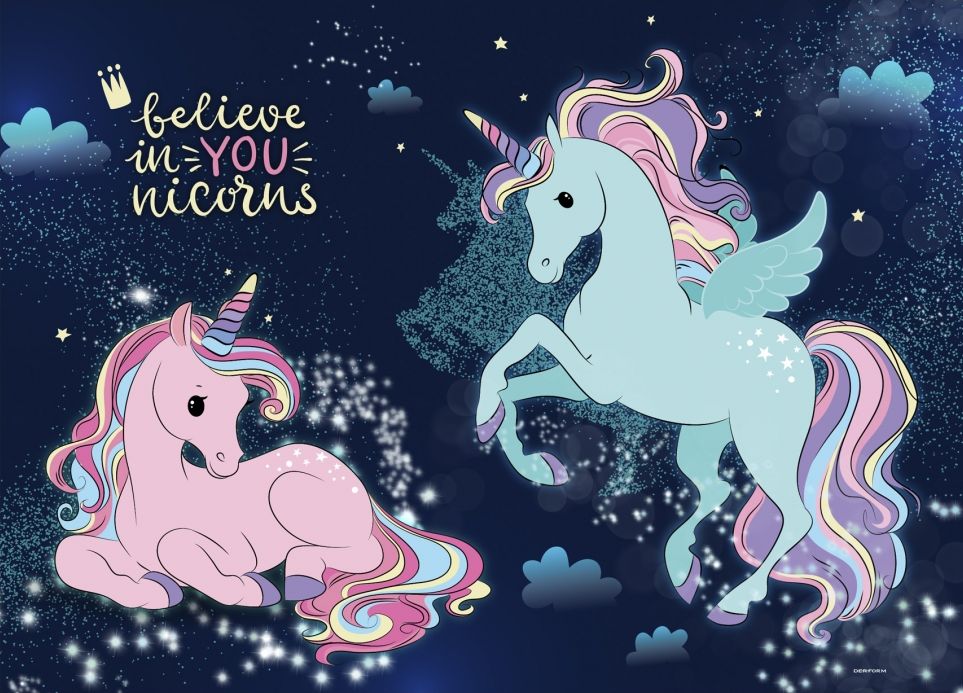 Pad de birou Derform - Unicorn, laminat