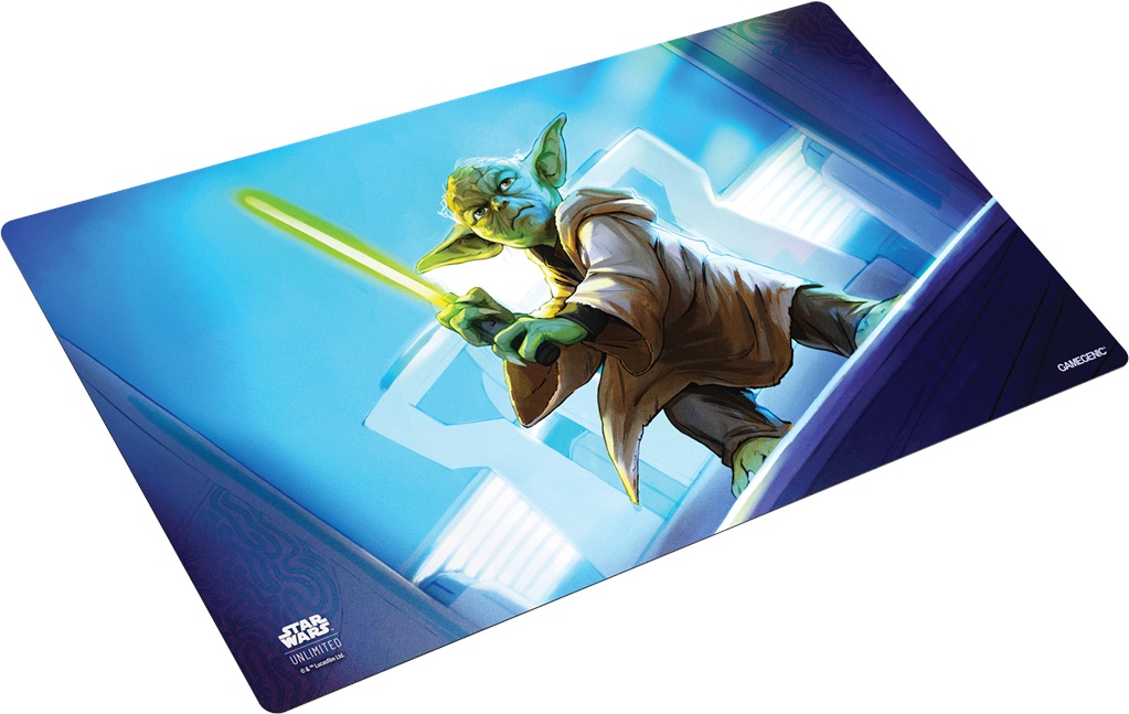 Pad de joc de cărți Gamegenic - Star Wars: Unlimited Prime Game Mat - Yoda