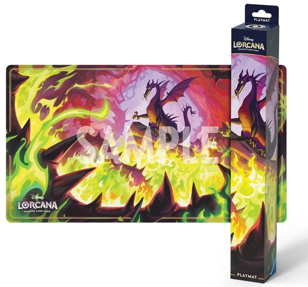 Covoraș de joc de cărți  Ravensburger - Disney Lorcana TCG: Dragon Fire