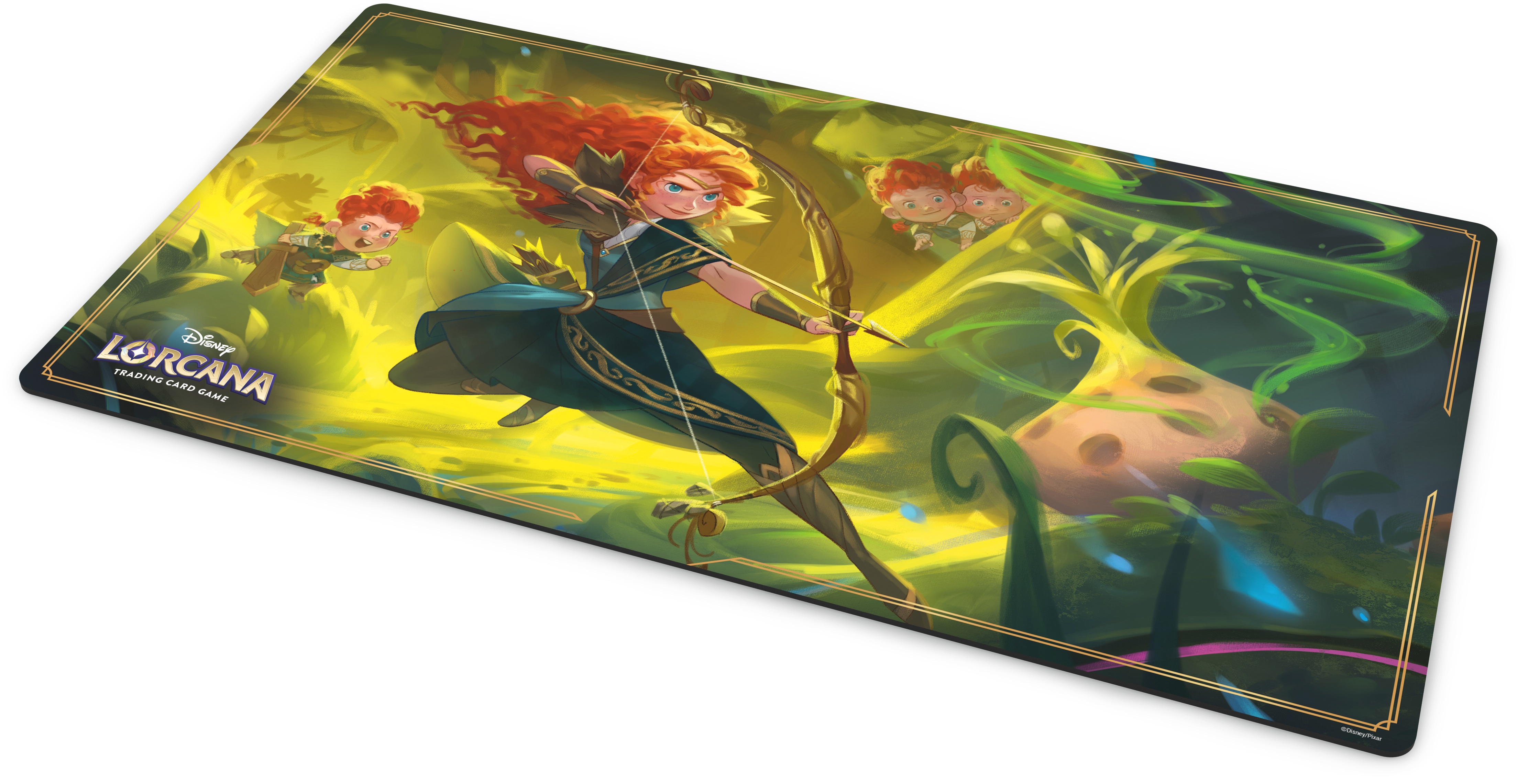 Covoraș pentru jocuri de cărți Ravensburger - Disney Lorcana TCG: Wilds Unknown - Merida