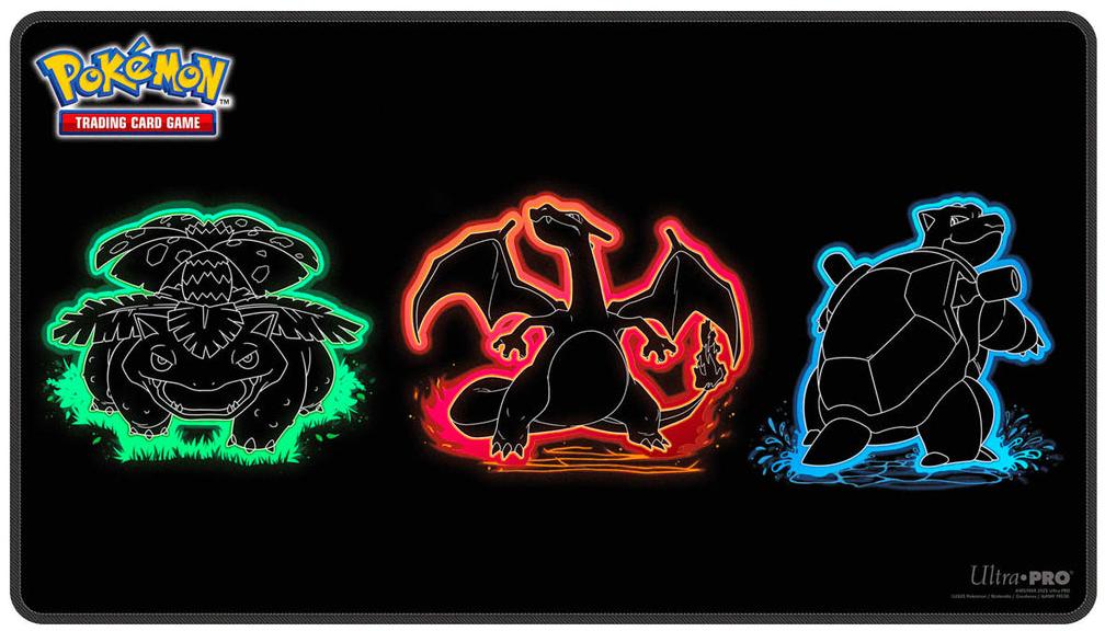 Covoraș pentru jocuri cu cărți Ultra Pro - Pokemon TCG: Neon Kanto Foil Playmat
