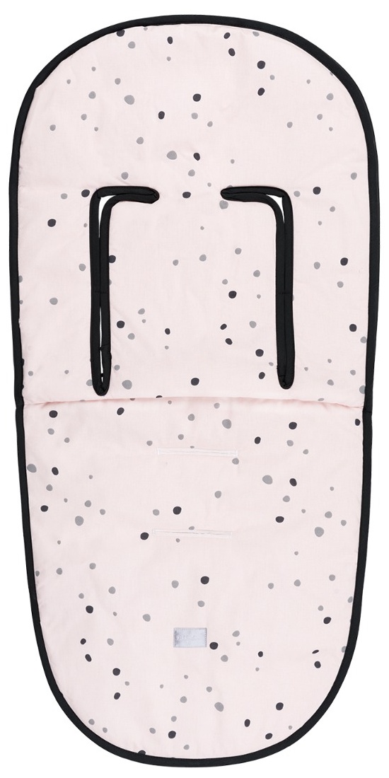 Tampon pentru cărucior KikkaBoo Bear with me - Pink