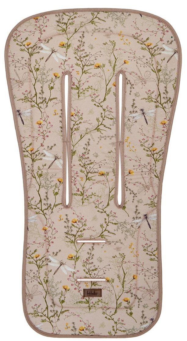 Husă pentru căruciorul KikkaBoo - Secret Garden, Beige