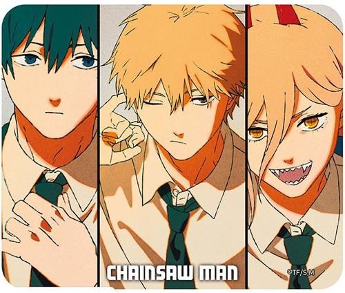 Mouse pad ABYstyle Animation: Chainsaw Man - Denji, Aki & Power
