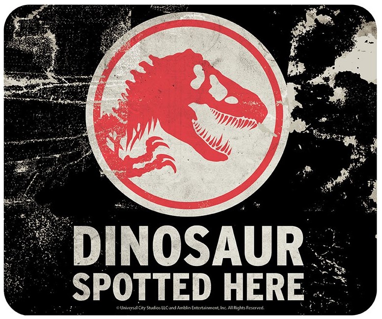 Mouse pad ABYstyle Movies: Jurassic World - Caution Dinosaur