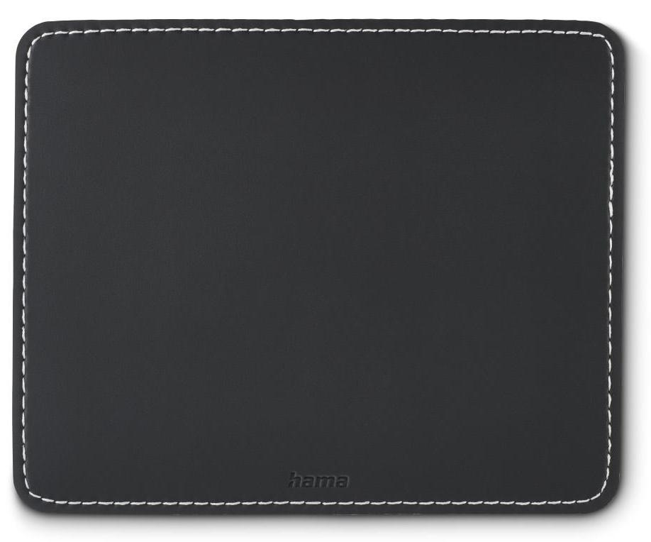 Mousepad Hama – aspect piele, negru