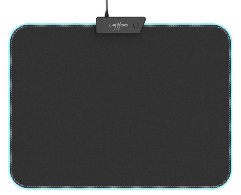 Mousepad Hama - uRage Lethality 200, RGB, negru