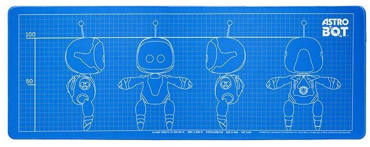 Pad pentru mouse Paladone Games: Astro Bot - Astro Bot Blueprint