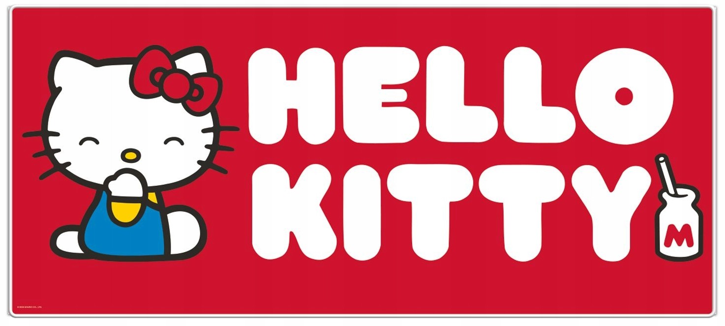 Mousepad Pyramid Animation: Hello Kitty And Friends - Hello Kitty (Milk)