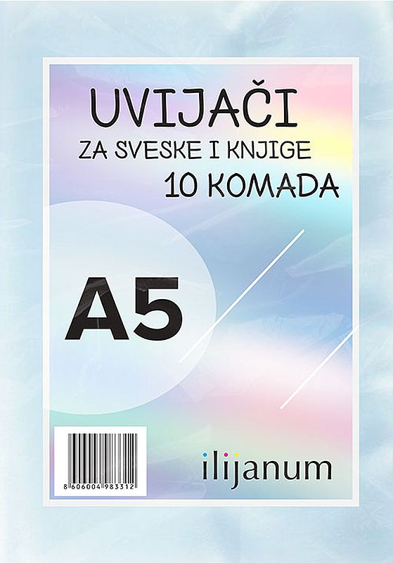 Copertă Ilijanum - A5, transparentă, 10 buc