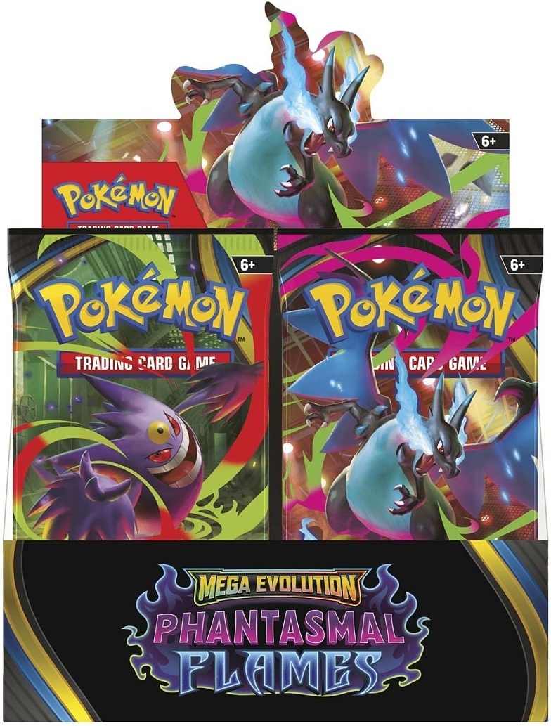 Pokemon TCG: Mega Evolution Phantasmal Flames Booster Display (36