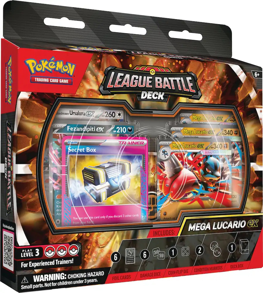 Pokemon TCG: Mega Lucario ex League Battle Deck