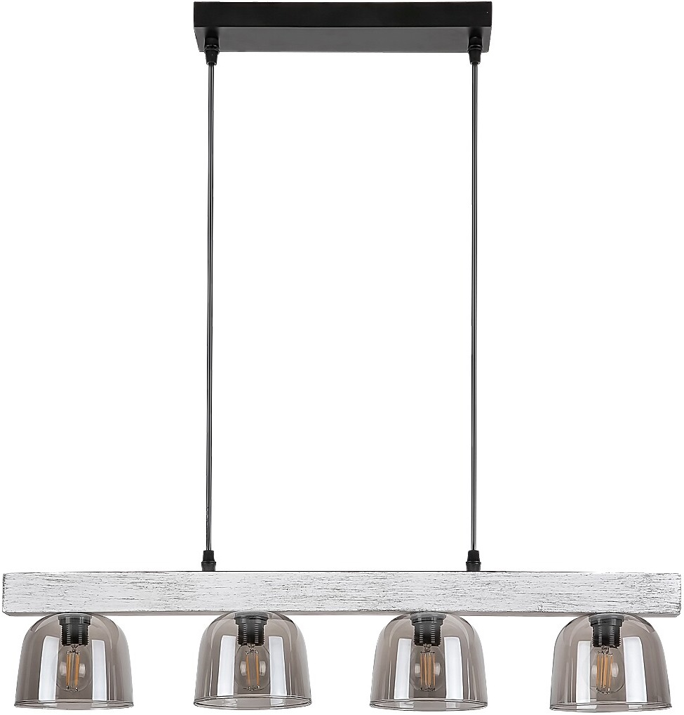 Candelabru Rabalux - Cardamom 3120, IP20, E14, 4 x 40W, 230V, gri