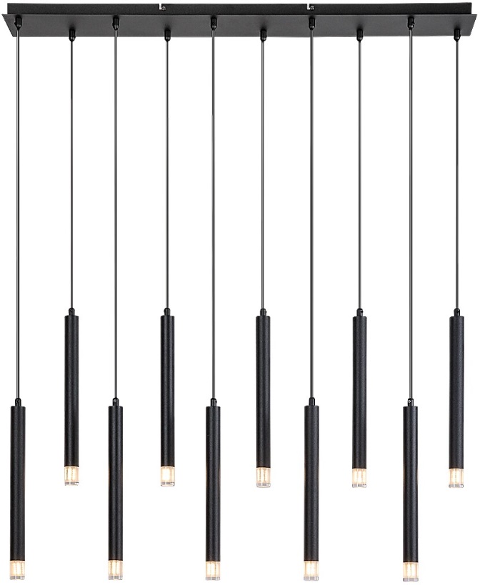 Candelabru Rabalux - Ramira 72364, G9, 10x max 5W, negru