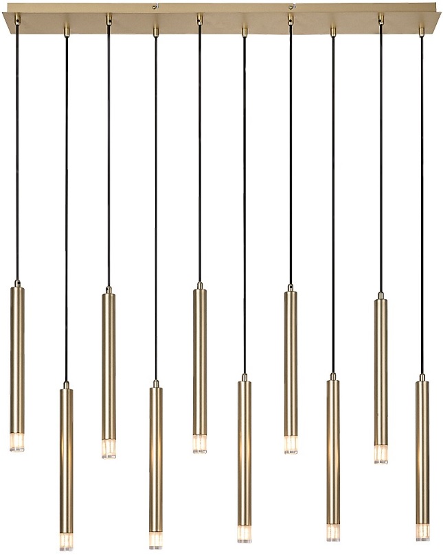 Candelabru Rabalux - Ramira 72365, G9, 10x max 5W, auriu