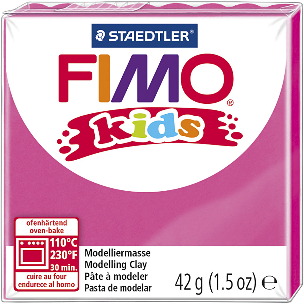Lut polimeric Staedtler Fimo Kids - roz