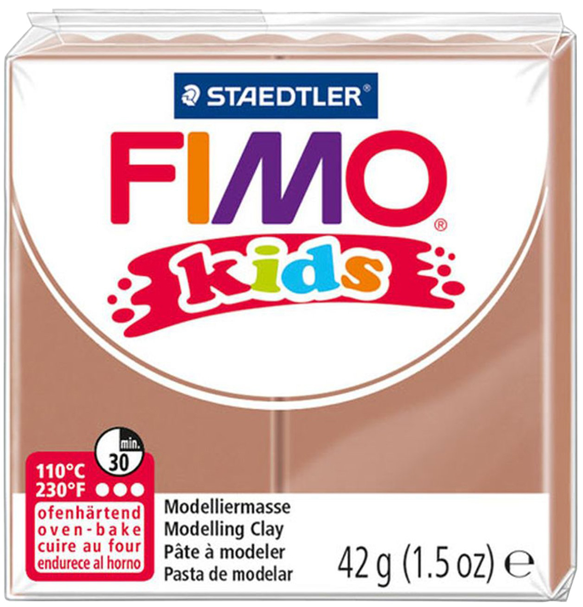 Lut polimeric Staedtler Fimo Kids - Maro deschis