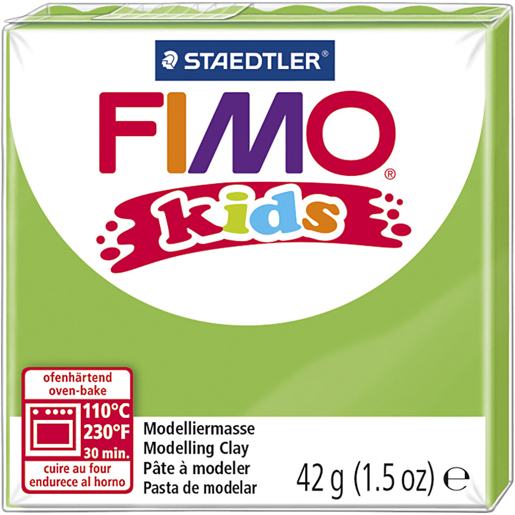 Lut polimeric Staedtler Fimo Kids - verde deschis