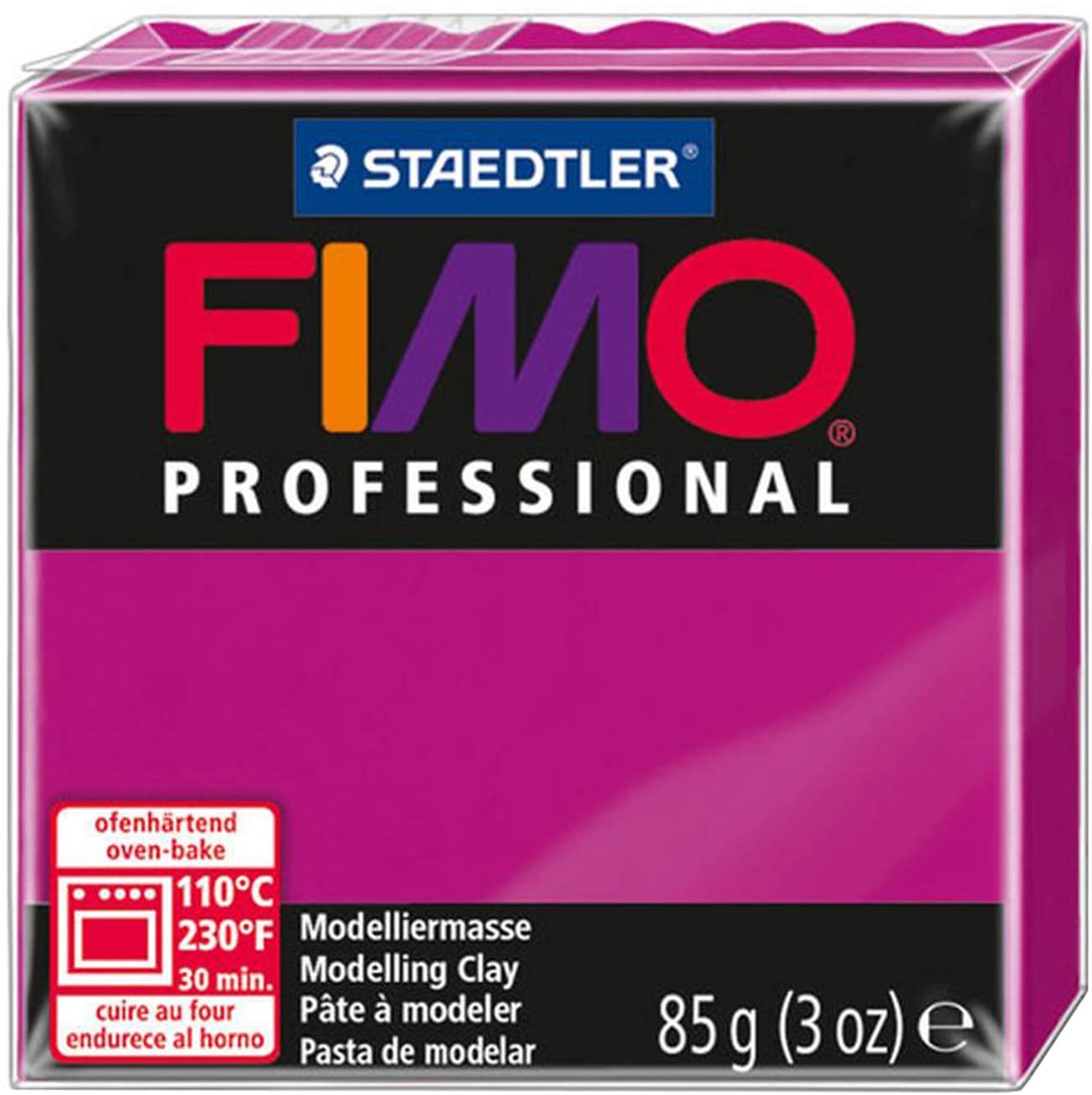 Lut polimeric Staedtler Fimo Prof, 85g,, magenta 210