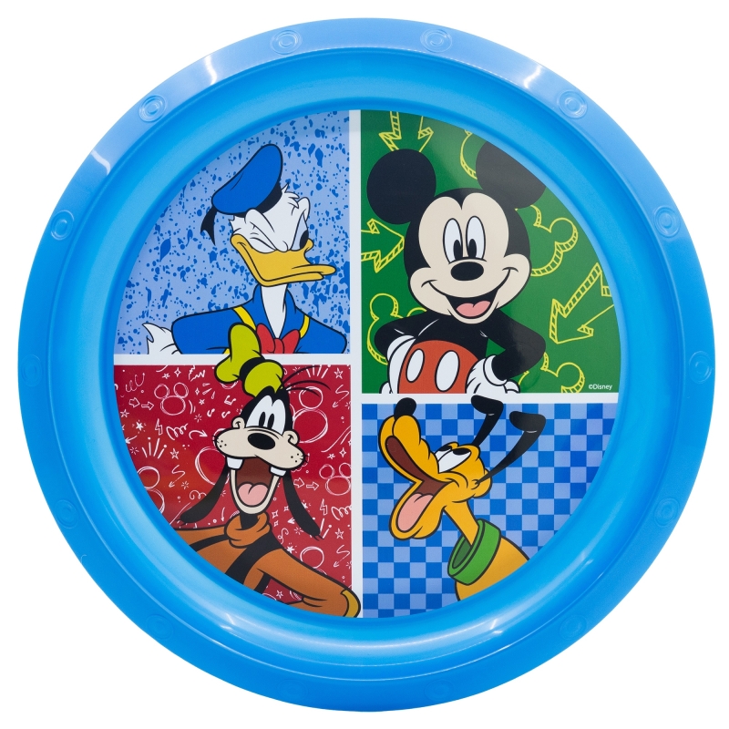 Farfurie din polipropilenă Stor - Mickey Has Fun