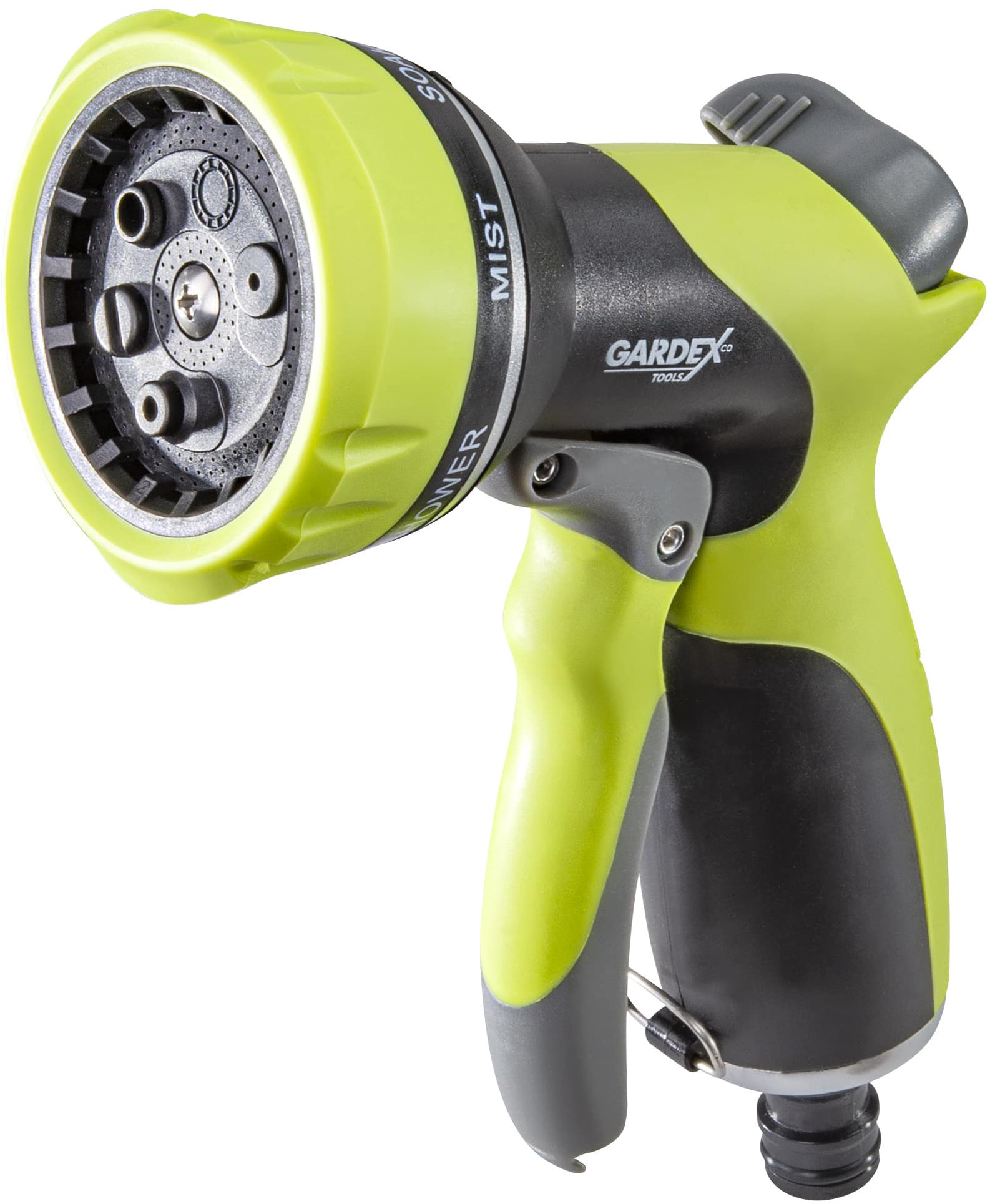Pistol de udare Gardex - Luxe, 6 funcții, conexiune rapidă