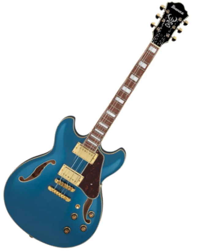 Chitară semi-acustică Ibanez - AS73G, Prussian Blue Metallic