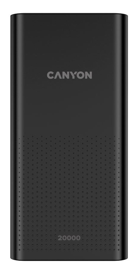 Baterie portabilă  Canyon - PB-2001, 20000 mAh, Neagră