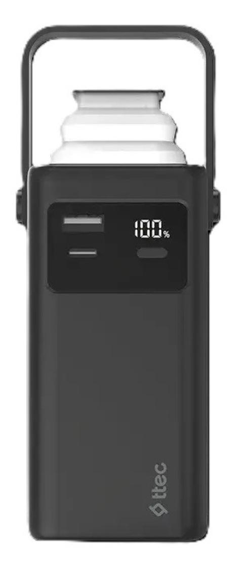 Baterie portabilă ttec - ReCharger Extreme, 20.000mAh, neagră