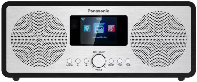 Difuzor radio portabil Panasonic - RF-D40EG-K, fără fir , negru