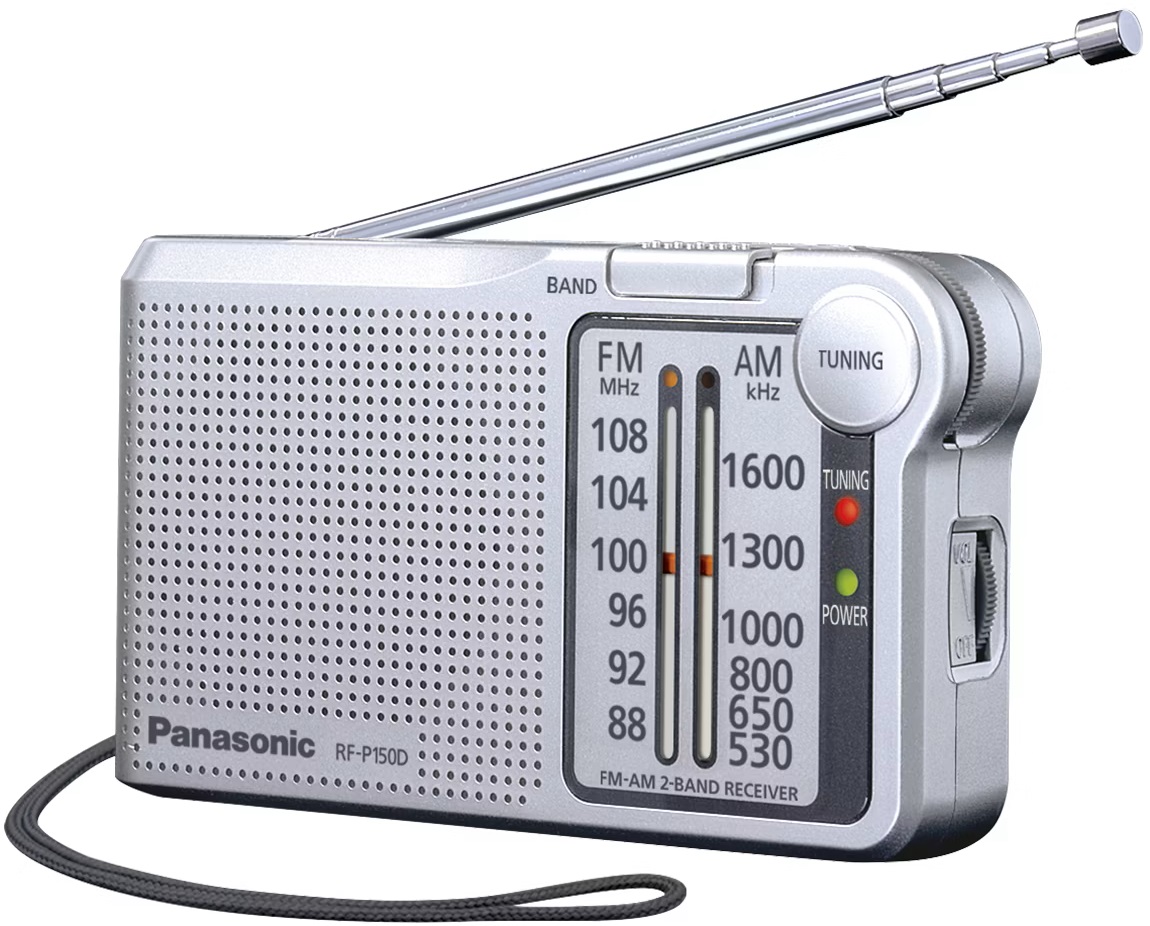 Boxă radio portabilă Panasonic -  RF-P150DEG-S, argintiu