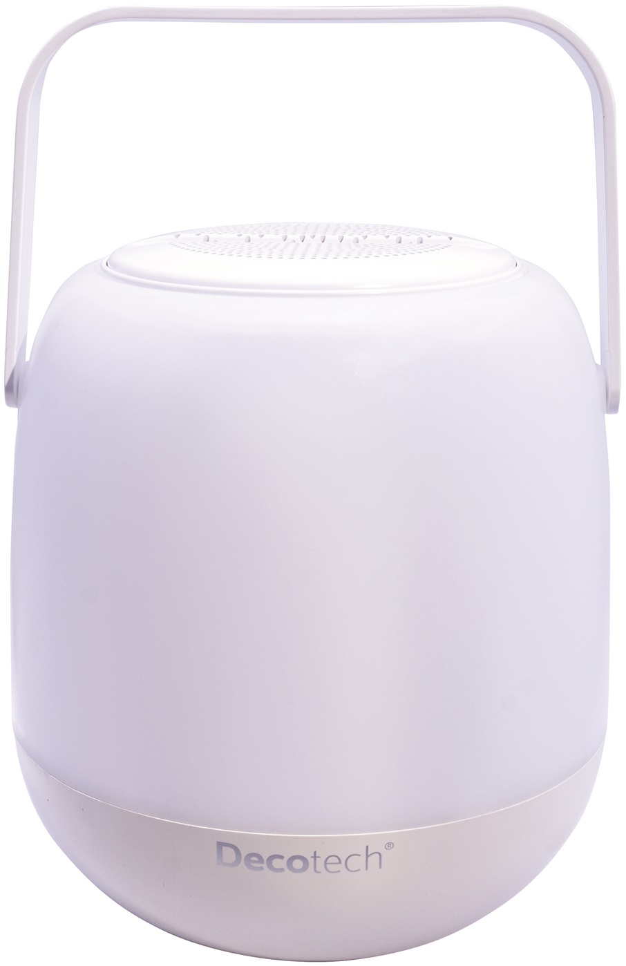 Boxă portabilă luminoasă Lexibook - Decotech BTL410, 8W, RGB, albă
