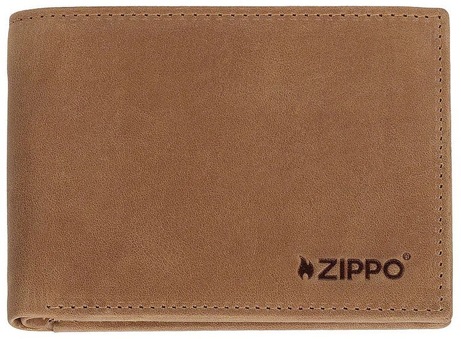 Portofel Zippo Vintage - BI-Fold, cu buzunar pentru monede