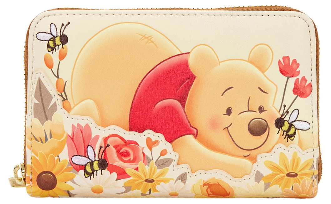 Portofel Loungefly Disney: Winnie The Pooh - Winnie and flowers
